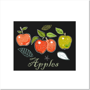 Cute Apples Posters and Art